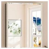 24" x 30" Brushed Nickel Medicine Cabinet