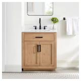Gavino 30 in. Bath Vanity w/ Stone Top