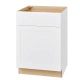Avondale Alpine White Cabinet, 24" Base