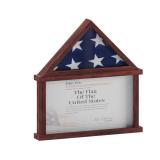 Mahogany Flag Case