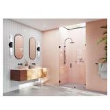 Illume 78" x 35" Frameless Shower Door