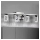 26 in. 4-Light Brushed Nickel Vanity Light