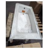60" x 30" x 15" Kohler Bath Tub (Has Damage)