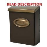 Architectural Mailboxes Designer Wall Mailbox