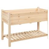 Fir Wood Raised Garden Bed for Vegetables