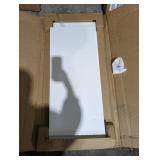 35 in. x 14 in. Classic White Wood Shelves (2-Pac