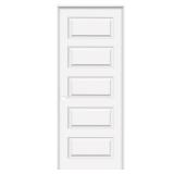 36x80 5-Panel Primed Wood Door