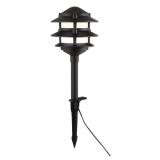 Elmore 18-Lumen Black LED Path Light