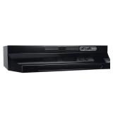 RL6200 Series 30" Ductless Range Hood, Black