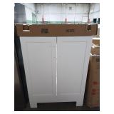 White Bathroom Vanity 24"x32"x19"