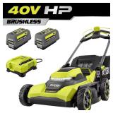 40V Brushless 21" Cordless Mower, Missing Batteri