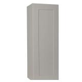 Shaker Wall Cabinet 15x42x12 in. Dove Gray