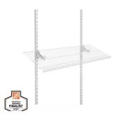 3 ft. Adjustable Shoe Shelf Kit