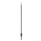 Green Steel T-Post with Anchor Plate, 5 ft
