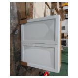 2 door White Cabinet 36"x30"x12"