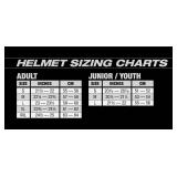 Raider RX1 MX Helmet - Black/Silver, M
