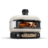 Dome Propane Outdoor Pizza Oven Cream/White