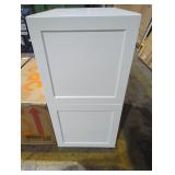 White Wall Cabinet 36" x 24.5" x 18-1/8"