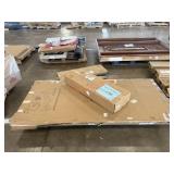 Sliding Door (damaged), shelving