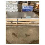 Metal Door, Double Sink Countertop