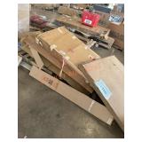 Mixed Pallet, Glass Windows, Plastic Cabinet,