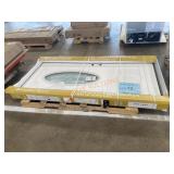 Exterior Door 36ï¿½x80ï¿½ with Decorative Lite
