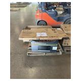 LG microwave oven, lawn chairs, led light