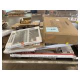 Security screen door, swivel rocker chairs,