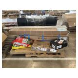 Wood dining set, fertilizer, unopened boxes