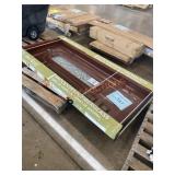 Woodgrain Fiberglass Exterior Door 36ï¿½x80ï¿½