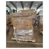 Mixed Pallet. Clock, Dining Table, Wall Mirrors,