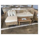 Outdoor Sofa  with Table Approximately 73ï¿½