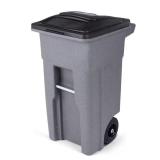32 Gal Graystone Trash Can w/ Lid