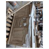 Double Sink Bathroom Vanity Shows Damage
