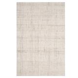 Abstract Ivory/Beige 5x8 Rug