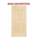 6-Panel 32 X 80 Right Hand Door, Damage to frame