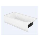 Bootz White Bathtub 14.25H x 30W x 60L