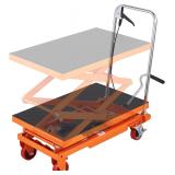 VEVOR Hydraulic Lift Table Cart, 330 lb