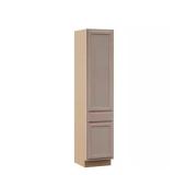 24 in. Pantry Cabinet, Unfinished & Screen Door