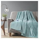 Beautyrest Plush Heated Throw Blanket
