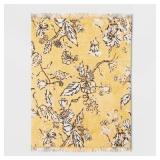 Cotton Flower Placemat Yellow - Threshold