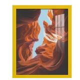Modern 11 in. x 14 in. Yellow Picture Frame