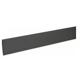 Dark Stainless Range Backguard for Universal