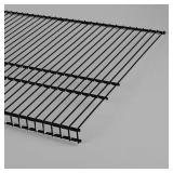 6FTX16IN HEAVY DUTY SHELF-Black