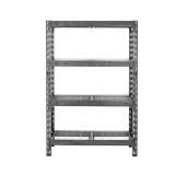 Welded Steel 4-Tier Garage Shelving Unit