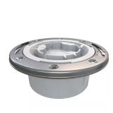 Fast Set 4 in. PVC Hub Toilet Flange with Cap