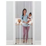 Regalo Walk-Through Baby Gate - White