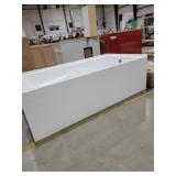 Swiss Madison alcove bathtub with apron 72"L 36"W