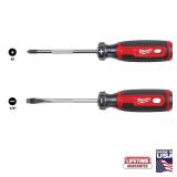 Multi-Bit Screwdriver Set with Cushion Grip