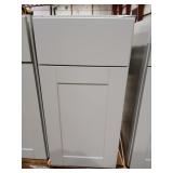 2 door Kitchen Cabinet 15"x34"x24"